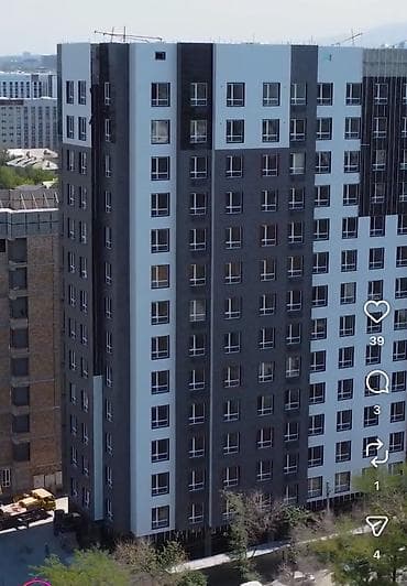 2 room flat: 2 комнаты, 67 м², Индивидуалка, 13 этаж, Готовая ПСО (под самоотделку) — 1