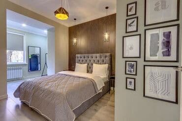 суточный квартира кызыл кыя: 1 комната, Душевая кабина, Постельное белье, Кондиционер — 2