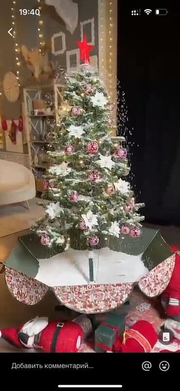 продам елку искусственную: Елка декор, с искусственным снегом — 3