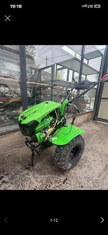 бензин: Бензиновый мотоблок HB105PRO (9 л.с., 212 см³) - Двигатель — 1