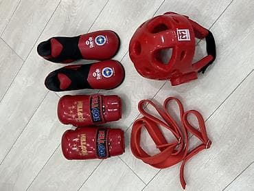 Комплект экипировки для единоборств (кикбоксинг/каратэ/таэквондо ITF) — 1