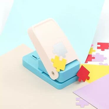 шредеры 5 компактные: Степлер для пазлов! Превратите узоры вашего ребенка в головоломки с — 1