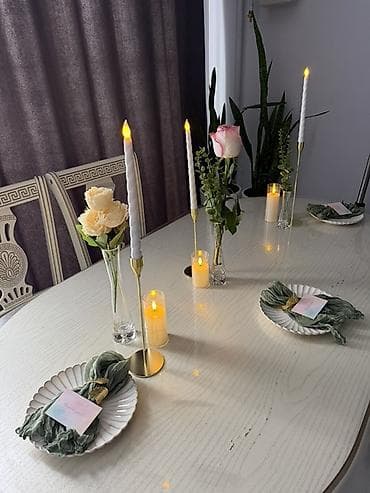 декор на стол: АРЕНДА ДЕКОР ДЛЯ СТОЛОВ — 1