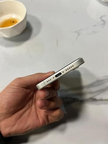 обмен телефона на айфон: IPhone 16, Б/у, 128 ГБ, Белый — 2