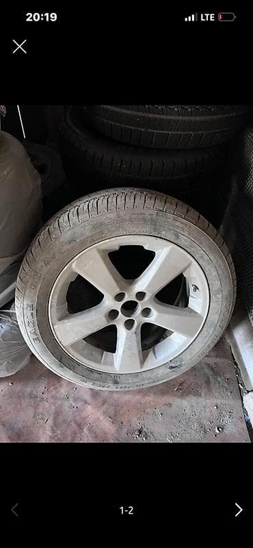 Колеса в сборе: Колеса в сборе 235 / 55 / R 18, Лето, Б/у, Запаска, Легковые, Литые, отверстий - 5 — 1