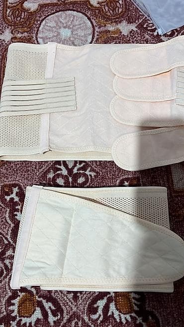 Маски медицинские: Корректирующий пояс-корсет для талии и поясницы (бежевый) - — 5