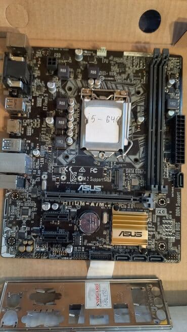 платы: Материнская плата, Б/у — 1