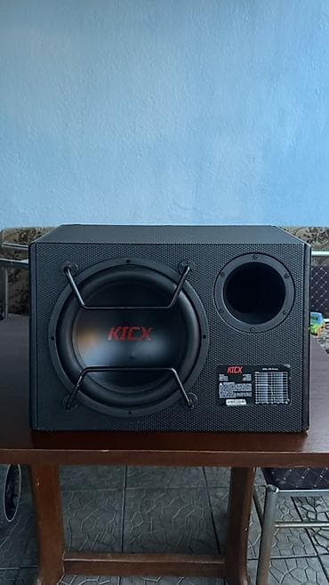 акус: Активный автомобильный сабвуфер Kicx GTS080BPA - Тип: активный — 1