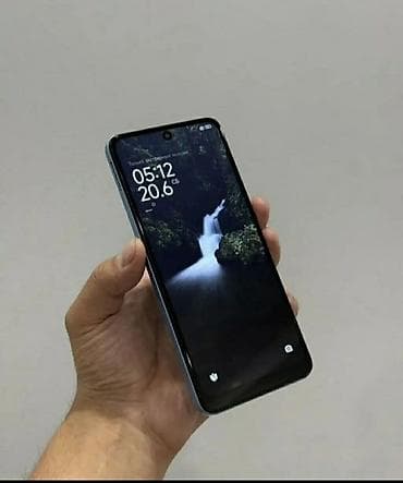 6 iphone: Redmi, Redmi Note 12, Б/у, 128 ГБ, цвет - Голубой, 2 SIM — 1