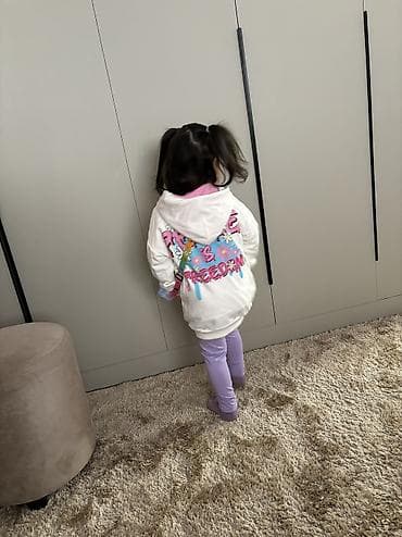 кийим: Толстовка шикарного качества, сидит очень красиво, ткань мягкая — 5