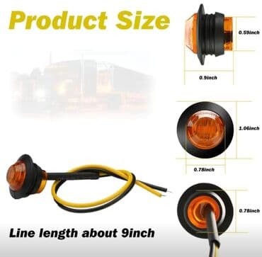 коммутаторы netis: Габаритные огни, машина, прицеп. 12в. цена за 10шт. размеры на фото — 3