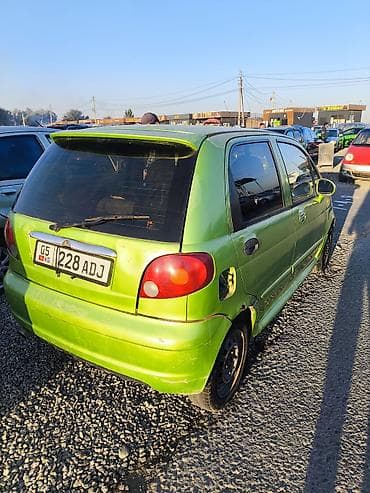 20565 р16: Daewoo Matiz: 2001 г., 0.8 л, Механика, Бензин, Хэтчбэк — 2