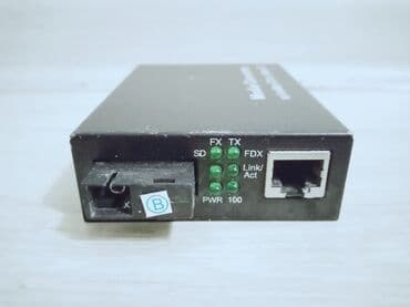 пассивное сетевое оборудование ethernet sfp (sc): Медиаконвертер для оптики 10/100Base-TX to 100Base-FX. 10/100M WDM SC — 1