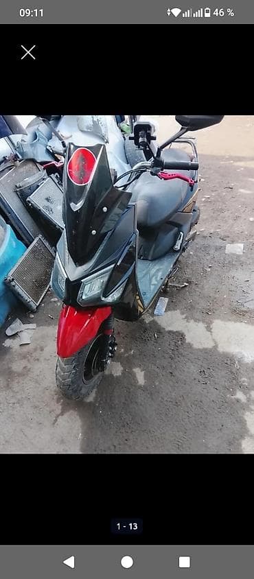 Тип скутера Yamaha, 150 куб. см, Бензин, Б/у