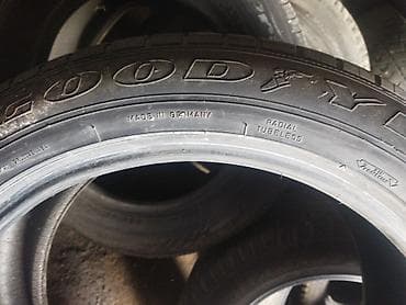 red cell: Шины 275 / 45 / R 21, Лето, Б/у, Комплект, Внедорожные (АТ/МТ), Германия, GoodYear — 2