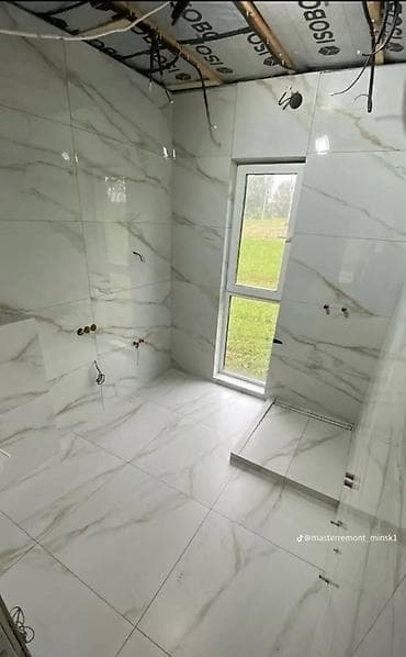 кафель коебуз: Дубалдарды коюу үчүн даярдоо, Дубалдарды грунттоо үчүн даярдоо, Плиткаларды кесүү | Карапа плиткасы, Керамогранит плиткасы, Айнек плитка | Тикелей төшөө, Диагоналдуу төшөө, Горизонталдуу төшөө 6 жылдан ашык тажрыйба — 5