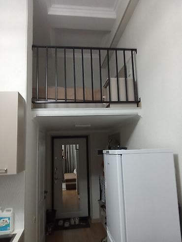 Батирлер: 1 бөлмө, 28 м², Аламедин-1 мкр Жеке план, 9 кабат, Евро оңдоо — 6