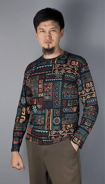 этно рубашки: Лонгслив, Made in KG, Все размеры — 2