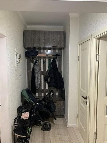 двухкомнатная квартира аламедин 1: 2 комнаты, 50 м², 105 серия, 1 этаж, Евроремонт — 7
