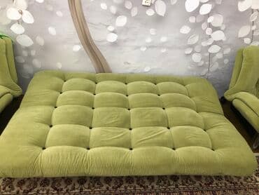 мебель из турции: Комплект мягкой мебели, Б/у, Самовывоз, цвет - Зеленый — 9