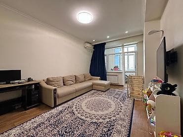 двухкомнатная: 2 комнаты, 72 м², 7 мкр 8 этаж — 4