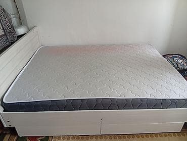 столешница из камня: Спальный матрас, Двуспальный, Пружинный, Матрасы средней жесткости — 1