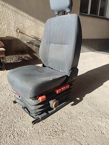 Рулевая часть: Автобусное сиденье, Ткань, текстиль, Б/у, Оригинал — 6