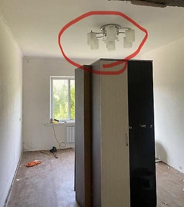 люстра торшер: Потолочная люстра с 5 плафонами - Тип: накладная потолочная - — 1