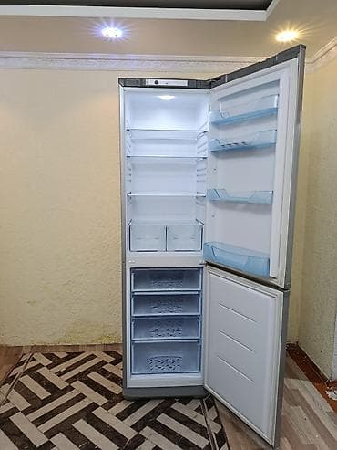 Электрогрили: Холодильник Biryusa, Б/у, Двухкамерный, De frost (капельный), 60 * 200 * 60 — 6
