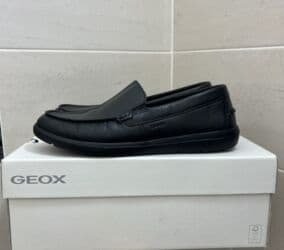 Мужские туфли, 42, Geox, Новый, цвет - Черный, Самовывоз, Платная доставка