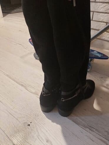 обувь для работы: Сапоги замшевые зима, теплые, отл сост, 40размер — 4