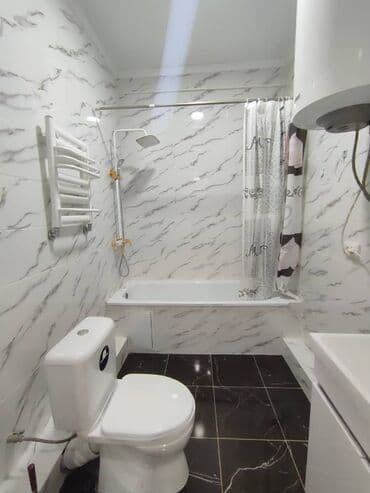 долгосрочная аренда квартира бишкек джал: 1 комната, Агентство недвижимости, Без подселения, С мебелью полностью — 4