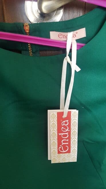 стильные платья больших размеров: Повседневное платье, Осень-весна, S — 5