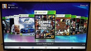 game controller: Игровая приставка Xbox 360 S (Slim) черного цвета. Прошитый. Стоит — 7