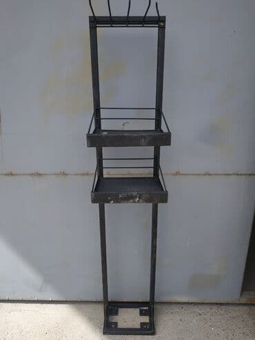 напольная вешалка для одежды бишкек: Стеллаж Ikea, 180 см * 20 см * 30 см, 
Б/у — 3