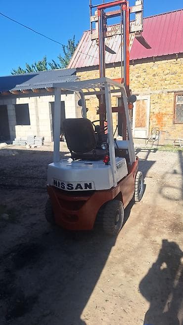 Погрузчик, Nissan, Колесный, Вилочный — 2