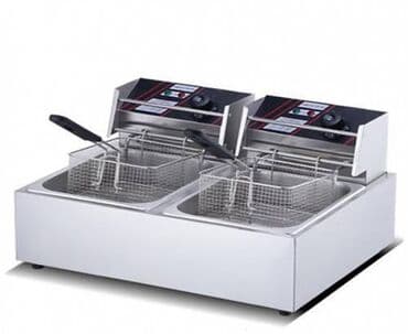 Фритюрница 6л+6л ROAL SZ-82 (580x440x310мм; 220В; 5кВт) at lalafo.kg Фритюрница 6л+6л ROAL SZ-82 (580x440x310мм; 220В; 5кВт)