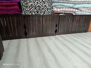 вешалки напольные для верхней одежды: Тумба для вещей и одежды, Б/у, Без зеркала, ЛДСП, цвет - Коричневый — 2