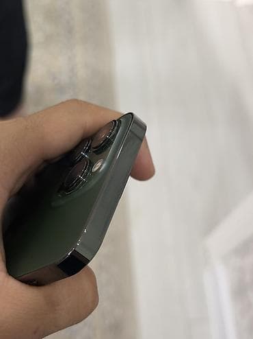 бу телефон каракол: IPhone 13 Pro, Колдонулган, 128 ГБ, Alpine Green, Коргоочу айнек, Каптама, Куту, 92 % — 6