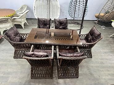 Офисная мебель: Садовый стол Ротанг — 1