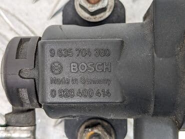 стенд для чистки дизельных форсунок: Клапан электромагнитный Пежо / Ситроен / Фиат. Оригинал б/у, из — 3