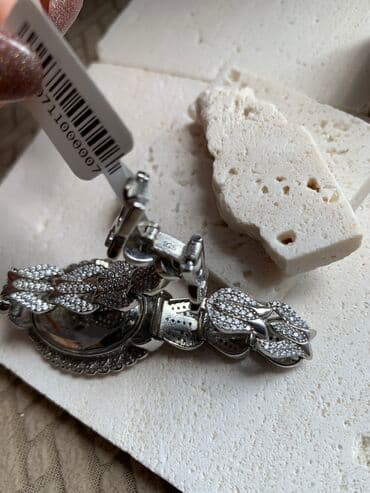 часы fossil: Серебряные Часы, размер 19. Камни фианиты. Наш адрес Медерова 44/1 — 7