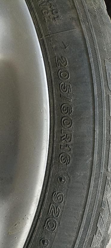 mercedes r16: Колеса в сборе 205 / 60 / R 16, Зима, Б/у, Комплект, Легковые, Литые, отверстий - 5 — 3