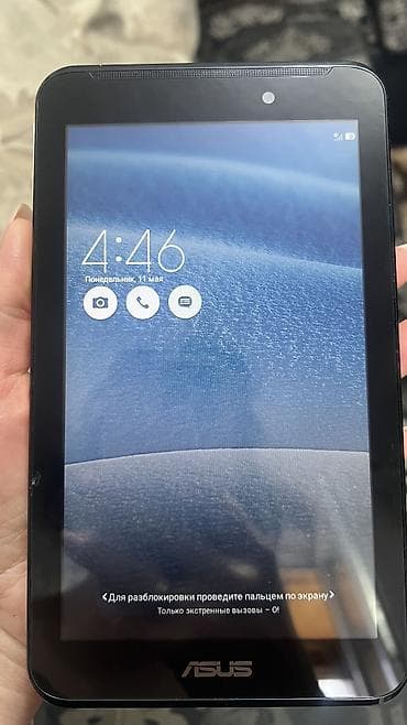 Планшеты: Планшет, Asus, память 16 ГБ, 7" - 8", 3G, Б/у, Классический цвет - Белый — 1