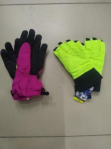 Перчатки: ОПТОМ И В РОЗНИЦУ Лыжные очки горнолыжные для лыж перчатки бафф баф — 1