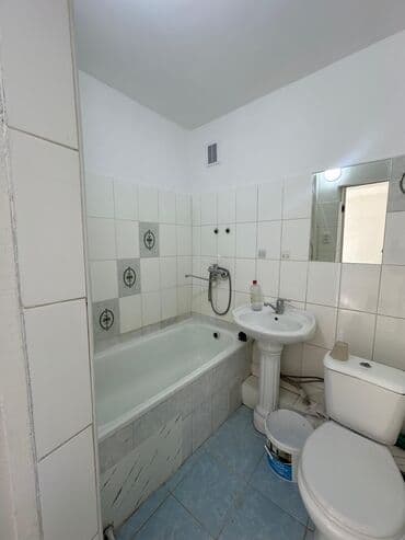 квартира ош 1 комнат: 2 комнаты, 41 м², Индивидуалка, 2 этаж, Старый ремонт — 9