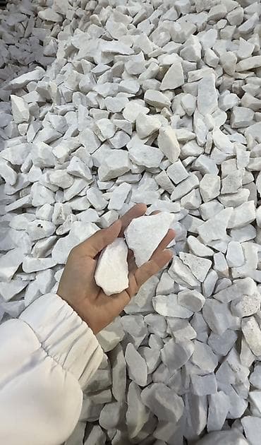 купить мраморную крошку: Мраморная крошка, Белый, Декоративная, В мешках — 2