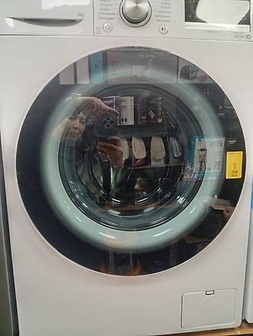 Стиральная машина с фронтальной загрузкой, загрузка до 8 кг. Большой at lalafo.kg Стиральная машина с фронтальной загрузкой, загрузка до 8 кг. Большой