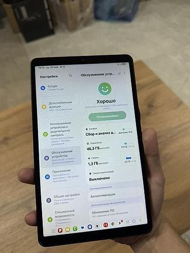 samsung 01: Планшет, Samsung, память 64 ГБ, 8" - 9", 4G (LTE), Б/у, Классический цвет - Черный — 4