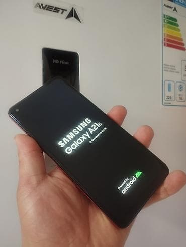 samsung se: Samsung Galaxy A21S, Б/у, 64 ГБ, цвет - Красный, 2 SIM — 1